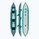 Caiac gonflabil pentru 3-persoane SPINERA Hybris 475 teal/white/grey 2