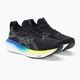 ASICS Gel-Nimbus 25 pantofi de alergare pentru bărbați negru / galben strălucitor 4