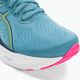ASICS Gel-Kayano 30, pantofi de alergare pentru femei, albastru/grișu/lime green 7