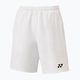 Pantaloni scurți de tenis pentru bărbați YONEX alb CSM15131343W