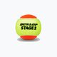 Mingi de tenis pentru copii Dunlop Stage 2 60 buc. portocaliu/galben 601343 2