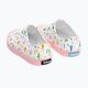 Pantofi de sport pentru copii Native Jefferson Print Disney Jr, model shell white/princess pink/pastel white confetti pentru copii 12