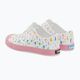 Pantofi de sport pentru copii Native Jefferson Print Disney Jr, model shell white/princess pink/pastel white confetti pentru copii 3