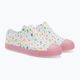 Pantofi de sport pentru copii Native Jefferson Print Disney Jr, model shell white/princess pink/pastel white confetti pentru copii 4
