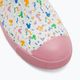 Pantofi de sport pentru copii Native Jefferson Print Disney Jr, model shell white/princess pink/pastel white confetti pentru copii 7