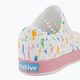 Pantofi de sport pentru copii Native Jefferson Print Disney Jr, model shell white/princess pink/pastel white confetti pentru copii 9