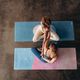 Saltea de yoga YogaDesignLab Combo Yoga, roz, CM-5.5-Thar 8