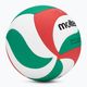 Molten volleyball V4M4000-4 alb/verde/roșu mărimea 4 2