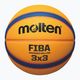 Molten baschet B33T5000 FIBA 3x3 galben/albastru mărimea 3