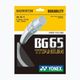 Coardă de badminton YONEX BG 65 Ti Set alb