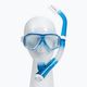 TUSA Set de scufundări Mască + Snorkel SPLENDIVE albastru UC-7519 CB 2