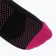 Șosete de tenis pentru femei Karakal X2+ Trainer negru/roz KC538 4