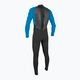 Costum de înot pentru bărbați O'Neill Reactor-2 3/2 negru/albastru 5040 2