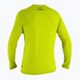 Cămașă de bărbați O'Neill Basic Skins LS Sun Shirt verde lime 4339 2