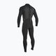 Costum de înot pentru bărbați O'Neill Epic 3/2 Back Zip Full black/gunmetal/dayglo 2