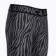 Pantaloni termoactivi pentru femei Surfanic Cozy Limited Edition Long John black zebra 7