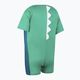 Costum de baie pentru copii Speedo Croc Printed Float + vesta verde 6