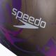 Speedo Long Hair șapcă de înot cu imprimeu negru și violet 68-11306 3