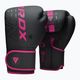 Mănuși de box RDX F6 negru-roze BGR-F6MP 8