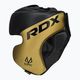 Cască de box RDX L1 Mark Pro Cheek Boxing Training Head Guard golden 2