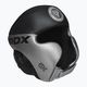 Cască de box RDX L1 Mark Pro Cheek Boxing Training Head Guard silver 2