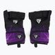 RDX Weight Lifting X1 Long Strap mănuși de antrenament negru și violet WGN-X1PR 2