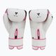 Mănuși de box pentru femei RDX BGR-F7 alb și roz BGR-F7P 2