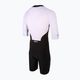 Combinezon de triathlon pentru bărbați ZONE3 Lava Long Distance Full Zip Aero Suit black/white/red 2