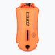 Baliza de siguranță ZONE3 Safety Buoy/Dry Bag Recycled 28 l high vis orange