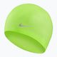 Șapcă de înot pentru copii Nike Solid Silicone verde TESS0106