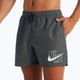 Pantaloni scurți de baie bărbați Nike Logo Solid 5" Volley gri NESSA566-018 2