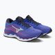 Pantofi de alergare pentru femei Mizuno Wave Sky 5 amparo blue/white/festival fucsia 4