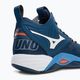 Pantofi de volei pentru bărbați Mizuno Wave Momentum 2 Mid albastru marin V1GA211721 9