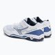 Pantofi de handbal pentru bărbați Mizuno Wave Phantom 3 alb X1GA226022 3