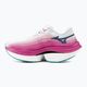 Mizuno Wave Rebellion Pro pantofi de alergare alb și roz J1GD231721 3
