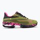 Pantofi de padel Mizuno Wave Exceed Light 2 Padel pentru femei calliste verde / roz glo / negru 2