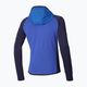 Jachetă de alergat pentru bărbați Mizuno Warmalite Hybrid FZ evening blue/surf the weave 2