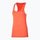 Tank top de alergare pentru femei Mizuno Impulse Core Tank nasturtium