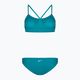 Costum de baie din două piese pentru femei Nike Essential Sports Bikini albastru deschis NESSA211-345 2