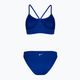 Costum de baie din două piese Nike Essential Sports Bikini pentru femei, albastru NESSA211 2