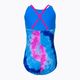 Costum de baie întreg pentru copii Nike Tie Dye Spiderback albastru NESSC719-458 2