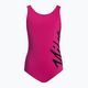 Costum de baie dintr-o singură piesă Nike Crossback roz pentru copii NESSC727-672