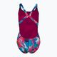 Costum de baie dintr-o singură piesă pentru femei Nike Multiple Print Fastback violet NESSC010-593 2