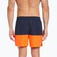 Pantaloni scurți de baie Nike Split 5" Volley pentru bărbați, albastru marin și portocaliu NESSB451-822 7
