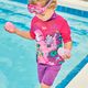 Masca de înot pentru copii Speedo Sea Squad Jr roz electric/miami liliac/blossom/clear 7