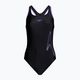 Speedo Hyperboom Placement Racerback costum de baie dintr-o bucată pentru femei negru 8-00304315134