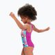 Speedo Costum de baie pentru copii, o singură bucată, imprimat digital, roz-violet 8-0797015162 3