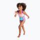 Speedo Costum de baie pentru copii, o singură bucată, imprimat digital, roz-violet 8-0797015162 4