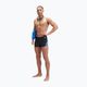 Boxeri de înot bărbați Speedo Allover Digi V-Cut negru/albastru 11