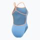 Costum de baie dintr-o bucată pentru femei Speedo Solid Vback curious blue/disco peach 2